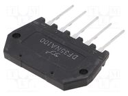 Bridge rectifier: three-phase; Urmax: 1kV; If: 35A; Ifsm: 400A; THT 