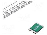 Fuse: PTC polymer; 0.3A; Imax: 100A; SMD; 0ZCF; 2920 BEL FUSE
