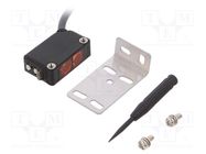 Sensor: photoelectric; Range: 1m; NPN; DARK-ON,LIGHT-ON; 20mA; <1ms AUTONICS