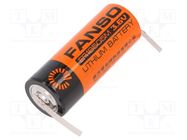 Battery: lithium; 18505; 3.6V; 3500mAh; Ø18.5x50.5mm FANSO