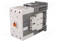 Contactor: 3-pole; NO x3; Auxiliary contacts: NO + NC; 24VDC; 85A LS ELECTRIC