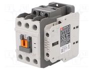 Contactor: 3-pole; NO x3; Auxiliary contacts: NO + NC; 230VAC; 40A LS ELECTRIC