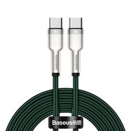 Baseus Cafule Series Metal Data USB-C / USB-C PD QC SCP 100W 5A 2 m cable - green, Baseus