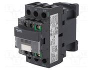 Contactor: 3-pole; NO x3; Auxiliary contacts: NO + NC; 32A; W: 45mm SCHNEIDER ELECTRIC