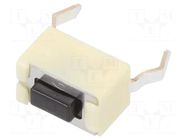 Microswitch TACT; SPST; Pos: 2; 0.05A/12VDC; 6x3.5x3.5mm; 4.3mm PANASONIC