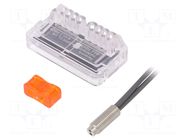 Sensor: fiber-optic; Range: 0÷520mm; IP67; Len: 2m; Housing: M6 PANASONIC