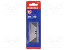Blade; Material: stainless steel; 10pcs. Workpro