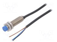 Sensor: inductive; OUT: PNP / NO; 0÷8mm; 10÷30VDC; M12; 2m; IP68 SICK