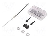 Sensor: fiber-optic; Range: 0÷125mm; IP67; Len: 2m; Housing: M4 PANASONIC