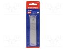 Blade; 18mm; Material: stainless steel; 10pcs; WP-W012012WE Workpro
