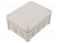 Enclosure: junction box; X: 116mm; Y: 150mm; Z: 67mm; IP66; T 100 OBO BETTERMANN