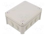 Enclosure: junction box; X: 116mm; Y: 150mm; Z: 67mm; IP66; T 100 OBO BETTERMANN