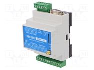 Telemetry; GSM/GPRS; Usup: 8÷30VDC; for DIN rail mounting; IP40 DECODE