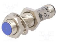Sensor: inductive; OUT: 2-wire NO; 0÷4mm; 10÷30VDC; M12; IP67; 100mA AUTONICS