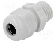 Cable gland; M12; 1.5; IP68; polyamide; light grey; V-TEC VM OBO BETTERMANN