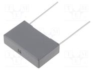 Capacitor: polypropylene; X2; R46; 470nF; 26.5x7x16mm; THT; ±10% KEMET