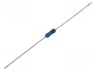 Resistor: metal film; THT; 100kΩ; 0.6W; ±1%; Ø0.55x28mm; Ø2.4x6.3mm YAGEO