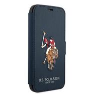 US Polo USFLBKP12LPUGFLNV iPhone 12 Pro Max 6,7" granatowy/navy book Polo Embroidery Collection, U.S. Polo Assn.