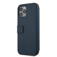 US Polo USFLBKP12LPUGFLNV iPhone 12 Pro Max 6,7" granatowy/navy book Polo Embroidery Collection, U.S. Polo Assn.