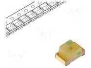 LED; yellow; SMD; 0805; 3÷8mcd; 2.1÷2.5VDC; 2x1.25x1.1mm; 120°; 20mA KINGBRIGHT ELECTRONIC