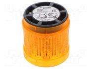Module: light signaller; orange; LED; 24VDC; 24VAC; IP65; Ø60mm SCHNEIDER ELECTRIC