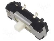Switch: slide; Pos: 3; SP3T; 0.2A/12VDC; ON-ON-ON; SMT; -40÷85°C Nidec Copal Electronics