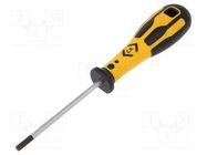 Screwdriver; Torx®; TX25; Dextro; Blade length: 90mm C.K