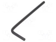 Wrench; hex key; HEX 2.5mm; Overall len: 60mm C.K