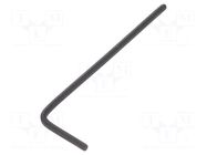 Wrench; hex key; HEX 1.27mm; Overall len: 45mm C.K