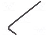 Wrench; hex key; HEX 1.2mm; Overall len: 45mm C.K