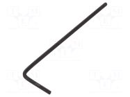 Wrench; hex key; HEX 0.9mm; Overall len: 30mm C.K