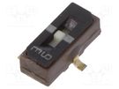 Switch: slide; Pos: 3; SPDT; 0.1A/6VDC; ON-OFF-ON; SMT; -40÷85°C Nidec Copal Electronics