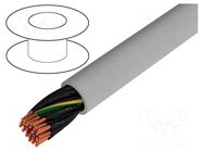 Wire; JZ-500; 41G0.75mm2; unshielded; 300V,500V; Cu; stranded; grey HELUKABEL