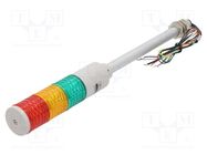 Signaller: signalling column; LED; red/amber/green; 24VDC; IP44 QLIGHT