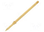 Test needle; Operational spring compression: 4mm; 5A; Ø: 1.3mm TEKON