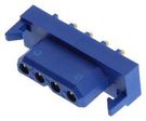 RECTNGLR PWR CONNECTOR, RCPT, 4POS