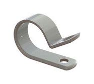 CABLE CLAMP, NYLON 6.6, NATURAL, 6.4MM