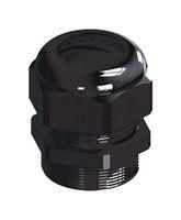 CABLE GLAND, M32, 12MM-21MM, IP68, BLACK