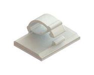 CABLE CLAMP, ADHESIVE, NYLON 6.6/NATURAL