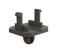 FLAT FIBER GUIDE, HOLE DIA - 0.098", BLK