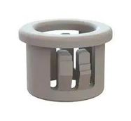 GROMMET, NYLON 6, 0.5", WHITE