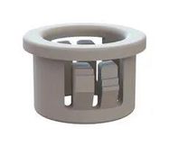 GROMMET, NYLON 6, 0.562", WHITE