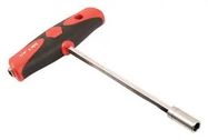 MAGNETIC T-HANDLE BIT HOLDER, 1/4" DR/7"