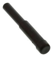 SEAL PLUG, 16AWG, THERMOPLASTIC, BLACK