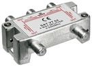 SAT Distributor, 4-Pack, 4 ports, silver - for satellite systems 5 MHz - 2400 MHz