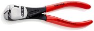 KNIPEX 67 01 160 High Leverage End Cutting Nipper plastic coated black atramentized 160 mm