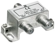 BK Distributor, 2-Pack, 2 ports, silver - distributor for BK systems 5 MHz - 1000 MHz