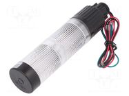 Signalling column; red/green; LED; 24VDC; IP44; STA35SL; ABS QLIGHT