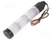 Signalling column; red/amber/green; LED; 24VDC; IP44; STA35SL QLIGHT
