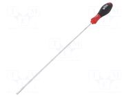 Screwdriver: standard; slot; 4x0.8mm; SoftFinish® WIHA